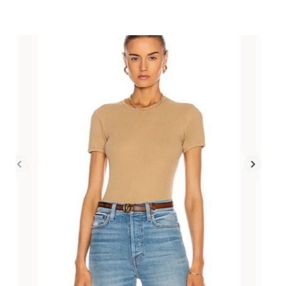 Re/Done Hanes 90’s Cap Sleeve T-Shirt - Picture 4 of 4